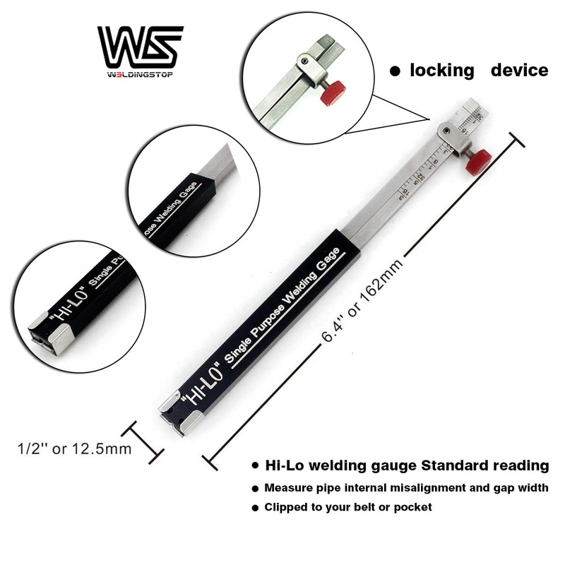 Hi Lo Gauge Hi-Lo Internal Welding Gage Single Purpose In