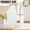 Teenyyou 100 Pcs PVC Plastic Biscuit Joiner Tool, Biscuit Connectors,