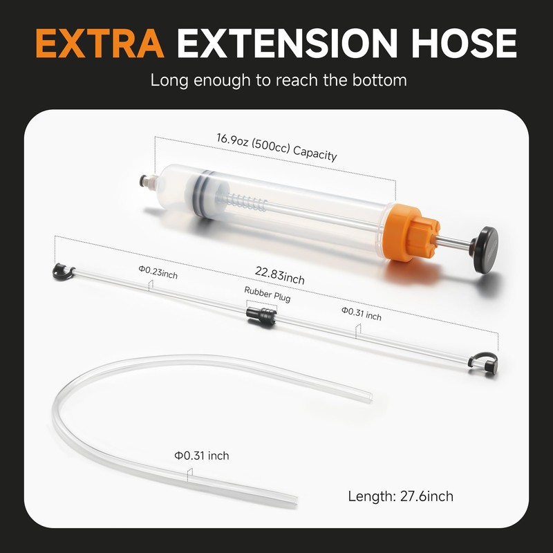 FOUR UNCLES Fluid Extractor & Filling Pump for Easy Oil