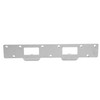 Door Strike Plate Double Holes Steel Reinforced Strong Easy Install