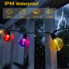 Vigdur Outdoor String Lights 21FT Patio Lights with 35 Shatterproof