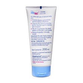 Seba Med Baby Cream Extra Soft 200ml Ph 5.5