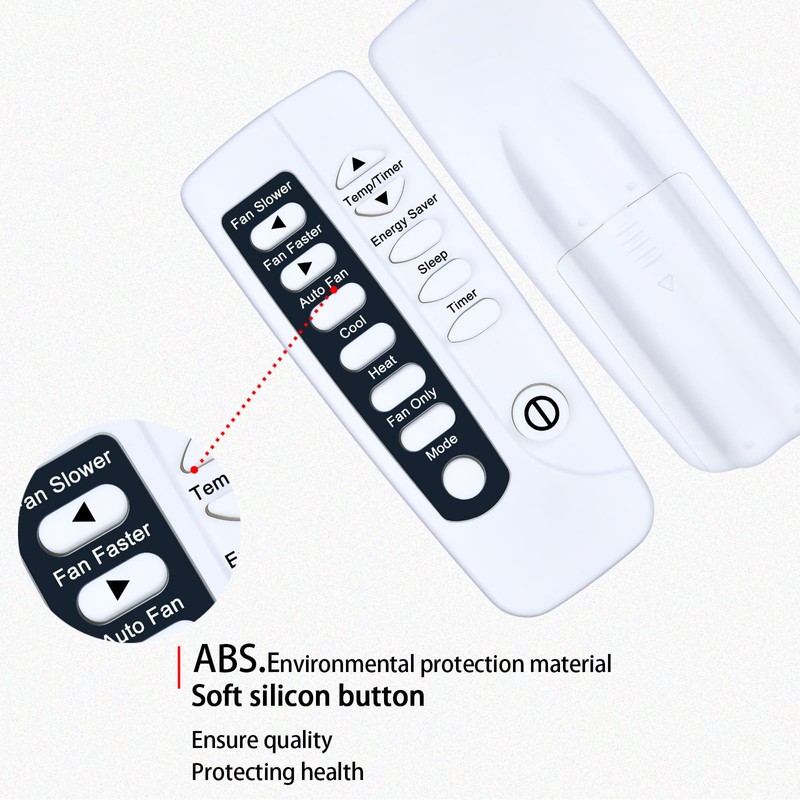 ZWP Universal Replacement Remote Control for Frigidaire Air Conditioner Remote