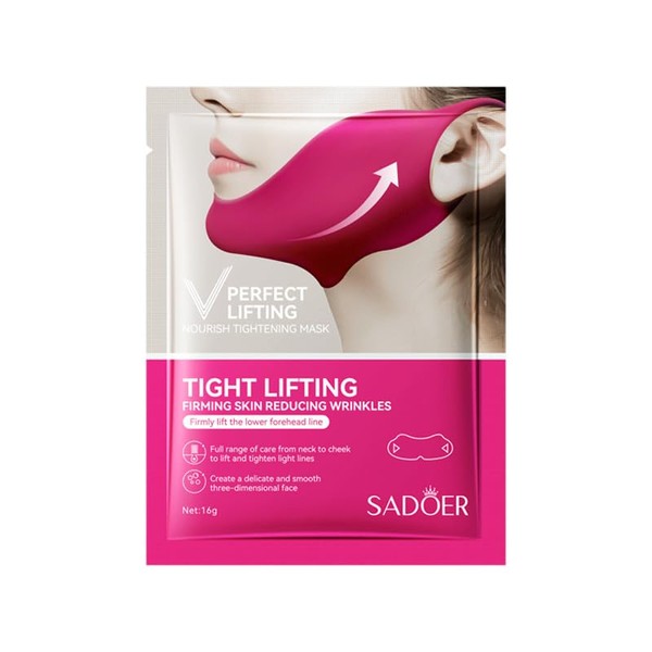 Lift-Up Pack, Double Chin Tightening, Anti-Sagging, Lift Up Mask, Small