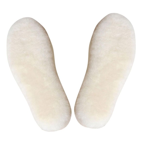 Ipetboom Warm Insoles for Women Boot Inserts Thick Wool Padding