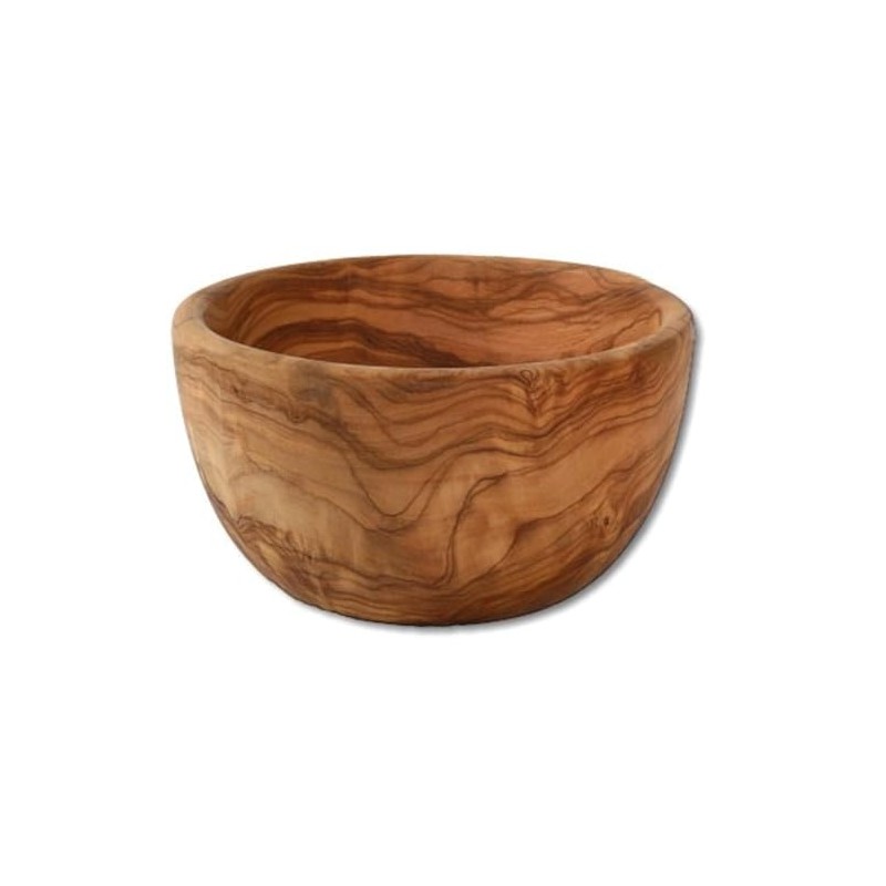 Round Bowl Olive Wood Diameter Approx. 13 cm