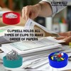 Clipwell Magnetic Paper Clip Holder - Easy Toss & Pick-Up