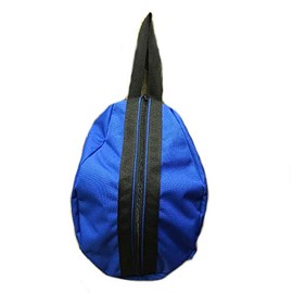 Wire Horse English Helmet Carrier Bag - Felt Lined (Royal Blue)