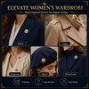 Gold Buttons for Blazer, 28pcs Metal Blazer Buttons for Clothes,
