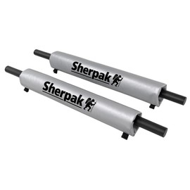 Seattle Sports Sherpak Reflector Rack Pads – 24" Roof Rack Foam Pads for Kayaks, Canoes & SUPs – Reflective, Weather-Resistant, Easy-to-Install Crossbar Protection