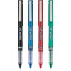 Pilot Precise V5, Roller, Tinta Líquida, 4 Piezas, Negro, Azul,