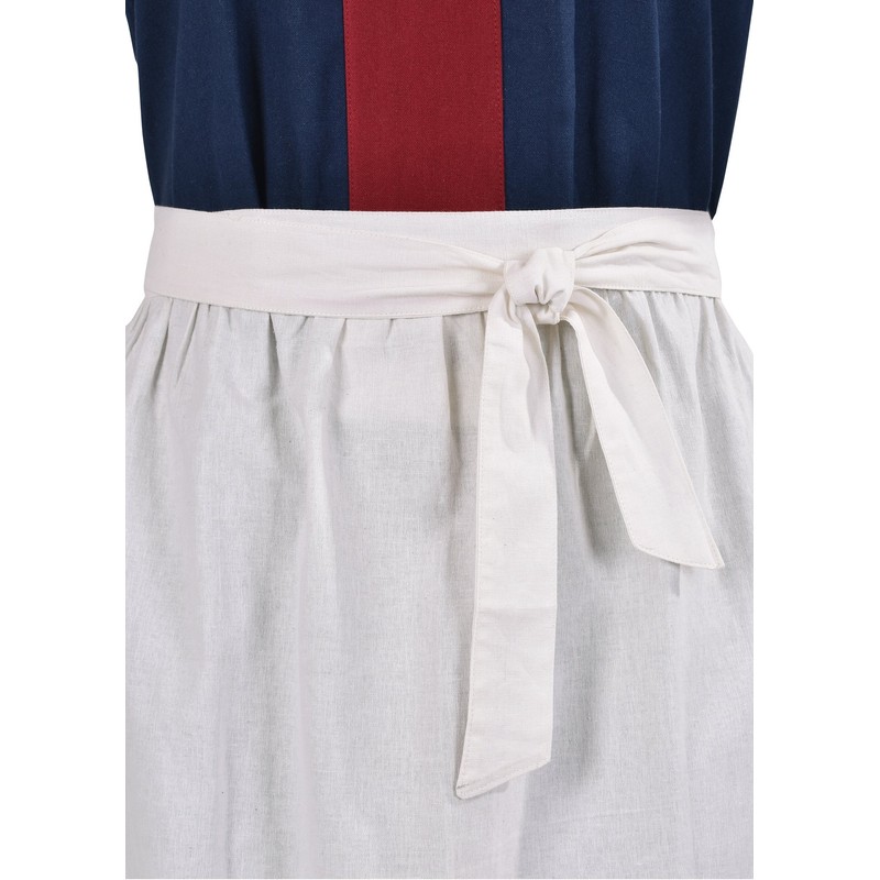 Battle-Merchant Long Medieval Cotton Apron for Medieval Viking LARP or