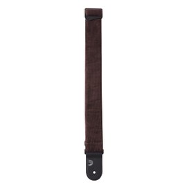 D'Addario Accessories Corduroy Guitar Strap - Guitar Accessories - Electric Guitar Strap, Acoustic Guitar Strap, Acoustic Electric Guitar Strap & Bass Guitar Strap - Brown
