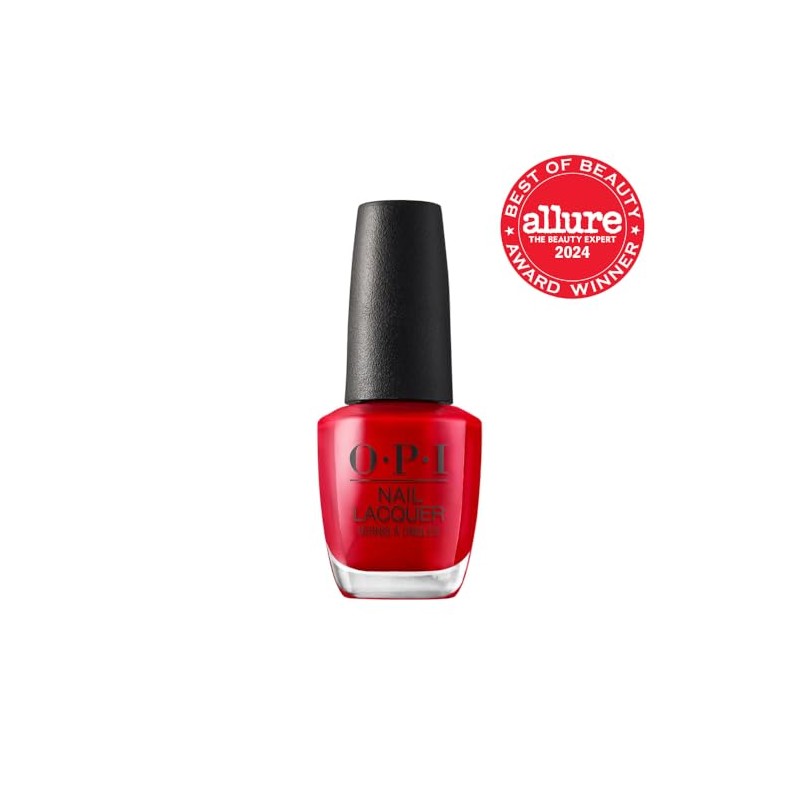 OPI Nail Lacquer, Big Apple Red, 0.5 fl. oz.