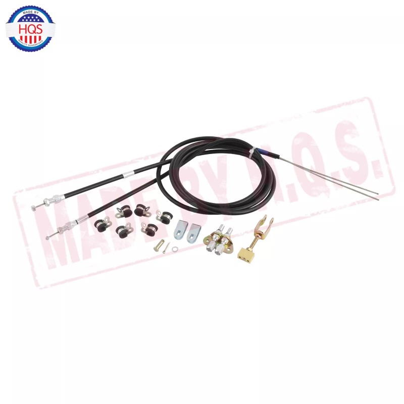 HQS 330-9371 Universal Rear Disc/Drum Emergency Parking Brake Cable Complete