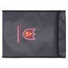 Fireproof Waterproof Bag Multi Function Money Document Jewelry Valuables Pouch