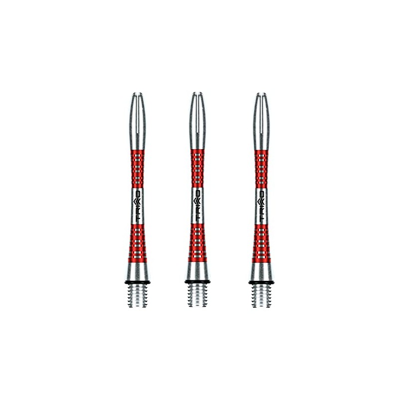 WINMAU Triad Aluminium Black Intermediate Dart Shafts (Shafts) - 1