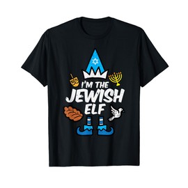 Im The Jewish Elf Family Hanukkah Chanukah Men Women Kids T-Shirt
