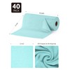 Fantasticlean Microfiber Cleaning Cloth Roll -40 Pack, Tear Away Microfiber