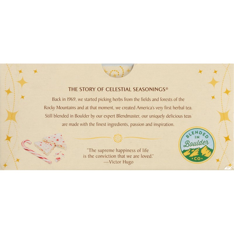 Celestial Seasonings White Chocolate Peppermint White Tea Bags 20 tea