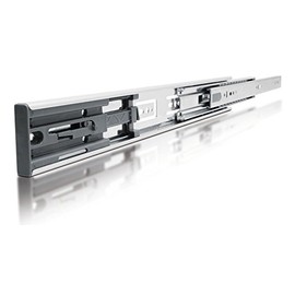 Soft Close Drawer Slide Ball bearing Runner Full Extension 1 Pair (1 Pair - 250mm)