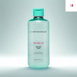 Bringgreen Tea Tree Cica Soothing Toner x1 500ml / 브링그린 티트리 시카 수딩토너 x1개 500ml