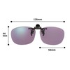 Swans CP30-0070_PROSK Clip-on Sports Sunglasses, Made in Japan, Polarized Lens,