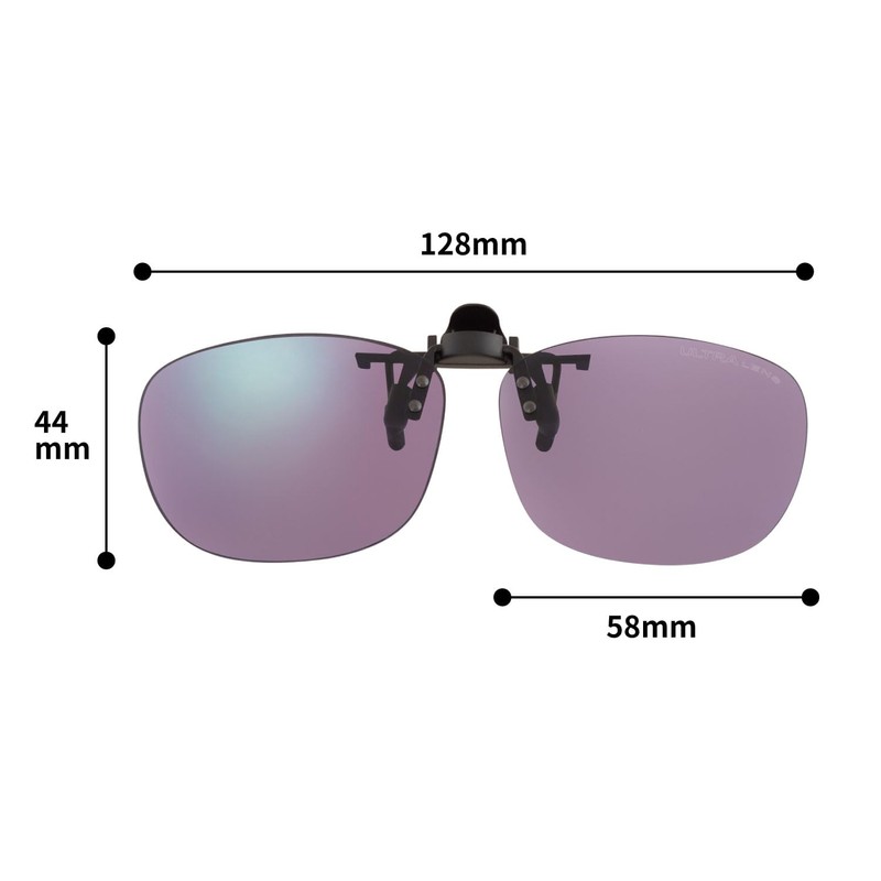 Swans CP30-0070_PROSK Clip-on Sports Sunglasses, Made in Japan, Polarized Lens,