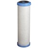 Pentair Pentek EPM-10 Carbon Water Filter, 10-Inch, Under Sink Modified Epsilon Carbon Block Replacement Cartridge with Bonded Powdered Activated Carbon (PAC) Filter, 10" x 2.5", 10 Micron