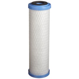 Pentair Pentek EPM-10 Carbon Water Filter, 10-Inch, Under Sink Modified Epsilon Carbon Block Replacement Cartridge with Bonded Powdered Activated Carbon (PAC) Filter, 10" x 2.5", 10 Micron