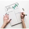 Inkdotpot Greenery Perpetual Calendar, Important Dates to Remember- 6x9 Monthly