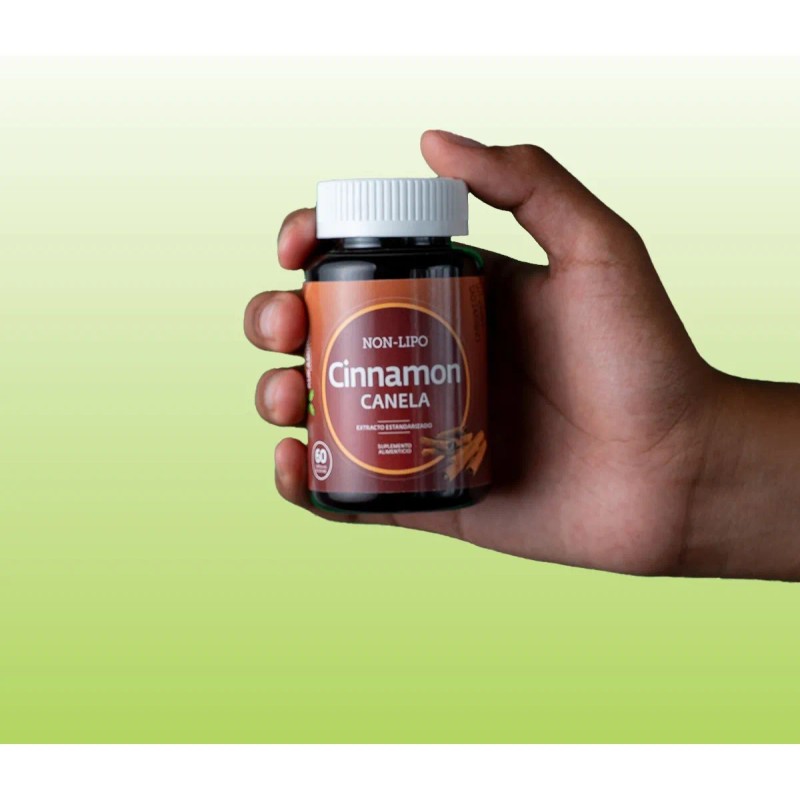 Cápsulas Premium De Canela | Apoyo Para Adelgazar | 60