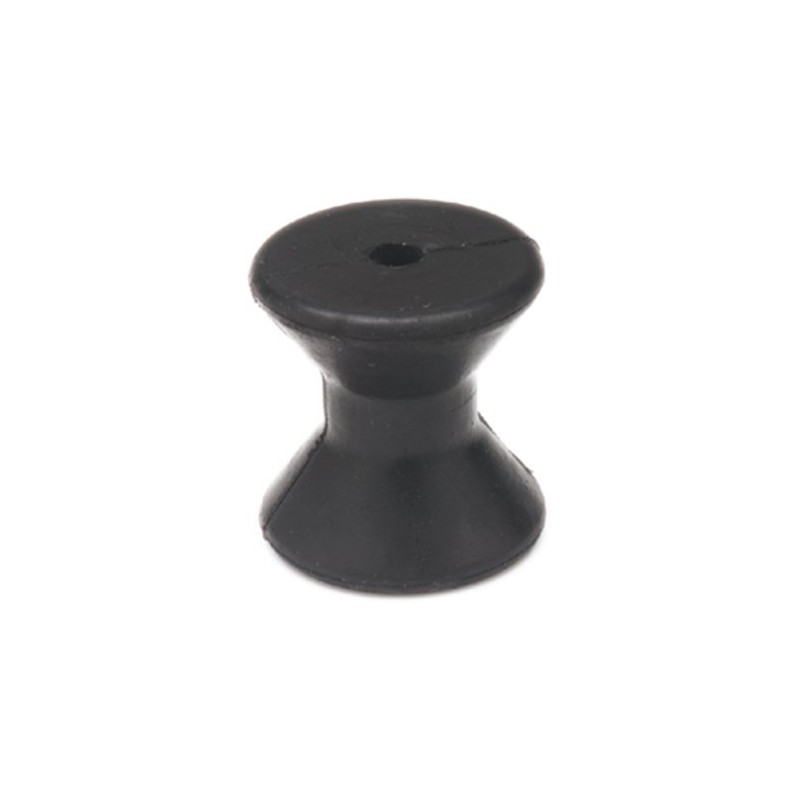 SeaSense 3" Black Rubber Bow Roller