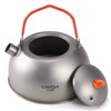 YaSao 600ml Titanium Tea Kettle for Boiling Water Coffee Tea