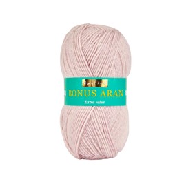 Hayfield Bonus Aran Yarn, Mauve Marl (588), 100g