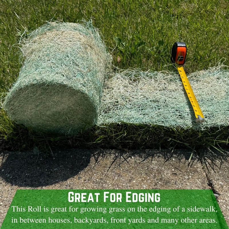 Farm Plastic Supply - Erosion Control Edging Roll - 1'