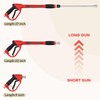 CHAVOR Pressure Washer Gun with Extension Replacement Wand, Power Washer