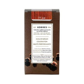 Korres Argan Öl hochentwickelte Coloration, intense copper blonde 77.44, 1er Pack (1 x 145 ml)