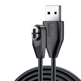 umvowuxa Charging Cable Compatible with Shokz AS800 Headset Magnetic Charging Cable Black 1M