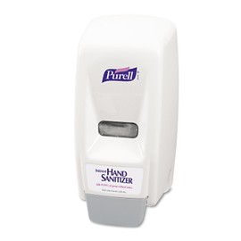 PURELL 800 Series Bag-In-Box Hand Sanitizer Push-Style Dispenser, Dispenser for 800 mL Sanitizer Bag-in-Box Refills - 9621-12,White
