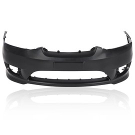 CNNELL Front Bumper Cover w/Fog lamp Holes Compatible with Hyundai Tiburon 2005-2006 865112C500 HY1000153