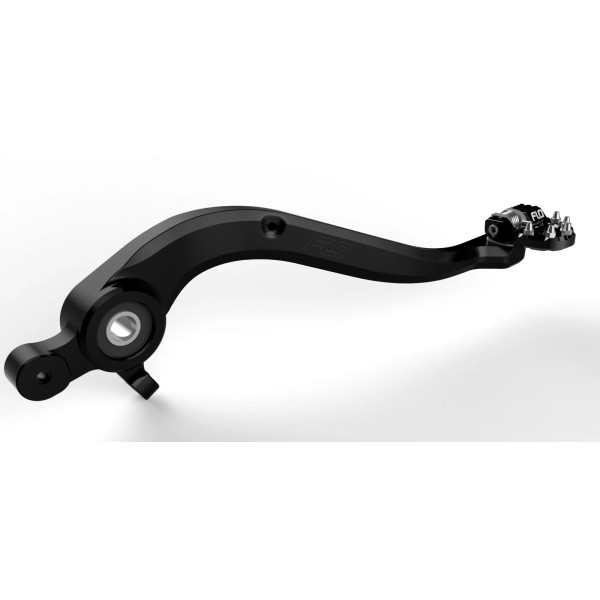 FLO MOTORSPORTS Folding Tip Brake Pedals Black MXBP-521BLK