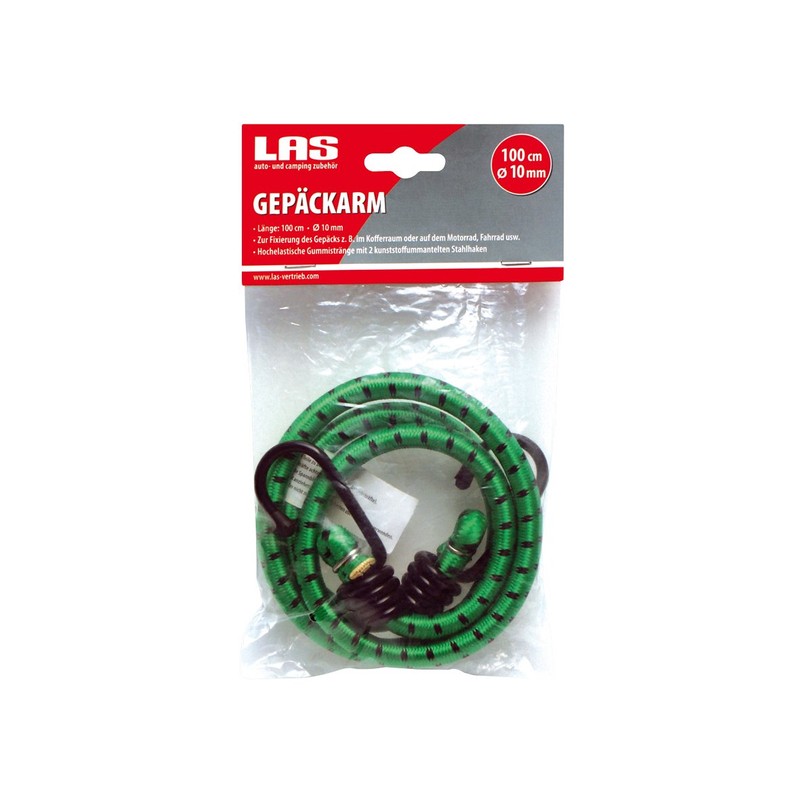 LAS 10330 Rubber Hood Latch, 120 mm, Set of 2