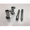 TMC 2 x Stainless Steel Stage stands with locking nuts,