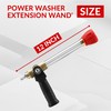 RIDGE WASHER Pressure Washer Long Range Nozzle and Shooter Tip
