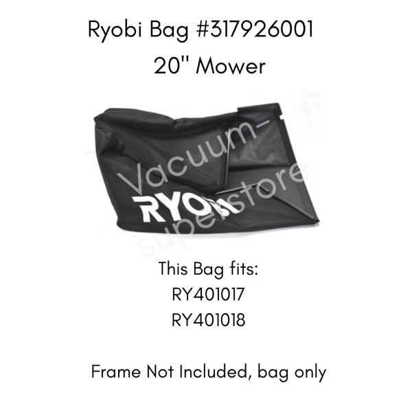 Ryobi OEM Ryobi Grass Bag for RY40108, RY40109 20" 40V