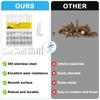 900 Pcs M2 M3 M4 Bolts and Nuts Set, Assorted