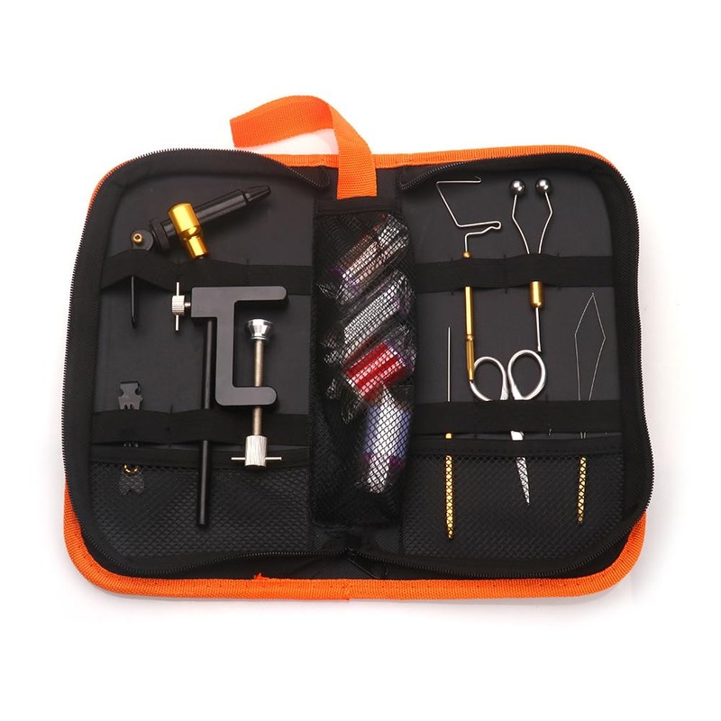 Fly Tying Tools Kit with Fly Tying Threader Needle Whip