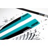 Tankpad 3D Graphics Kit Compatible with Yamaha MT-125 Midnight Cyan