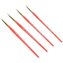 Winsor & Newton 5298702 Set of 4 Synthetic Brushes